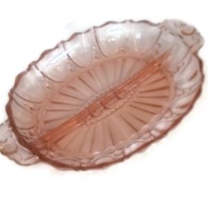 Anchor Hocking Oyster Pearl Pink Depression Glass